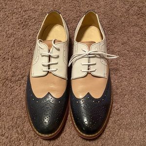 Multicolored Wing-Tip Oxford - Please Read Description